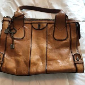 Leather Fossil bag